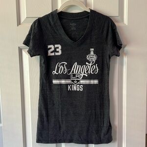 Los Angeles NHL Kings Brown 23 T-shirt Stanley Cup 2014